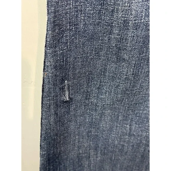 Ariat Jeans Womens 29 Long High Rise Flare REAL Brynlee Raw Hem Stretch Denim - Picture 6 of 10